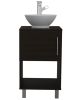 Black Particle Board Gouda Single Bathroom Vanity