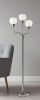 Silver Three Light Tree Floor Lamp