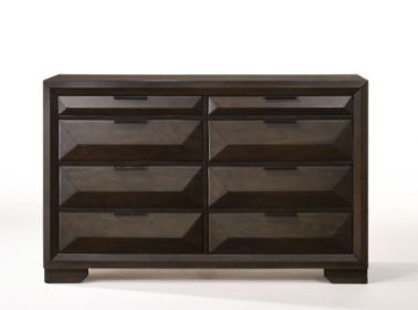 Espresso Solid Wood Standard Dresser/Chest