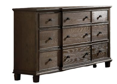 Weathered Oak Dresser