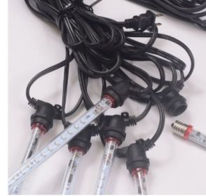 C9 Rubber Cord 8' Socket Spacing for Meteor Lights