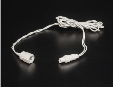 2 Pin White 6' Jumper Cord