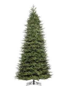 LED 12' Frasier Fir Tree Whte Concave Lights