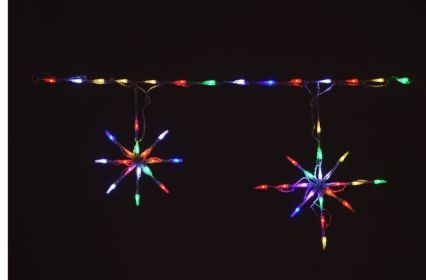 LED Snowflake Linkable Freestyle (RGB).  Controller not included