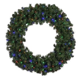 LED 48" Wreath Concave (Multi)