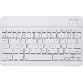 Compatible with Apple, Suitable for Huawei matepadipad tablet wireless computer keyboard (Color: White)