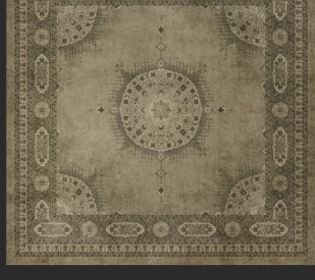 Persian Bazaar Tabriz Daeva (Option: Gray,, size: 120x120)