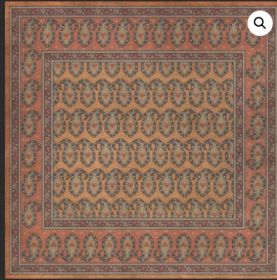 Persian Bazaar Kintala Svata (Option: Orange,Blue, size: 120x120)