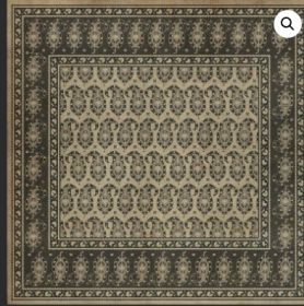 Persian Bazaar Kintala Spiuni (Option: Tan,Aged Black, size: 120x120)