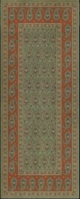 Persian Bazaar Kintala Nuri (Option: Blue,Orange, size: 36x115)