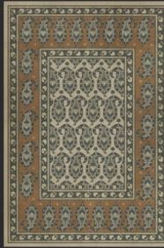 Persian Bazaar Kintala Frumos (Option: Cream,Brown, size: 38x56)