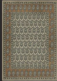 Persian Bazaar Kintala Frumos (Option: Cream,Brown, size: 52x76)