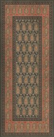 Persian Bazaar Kintala Drabarni (Option: Gray,Orange, size: 36x115)