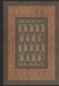 Persian Bazaar Kintala Drabarni (Option: Gray,Orange, size: 38x56)