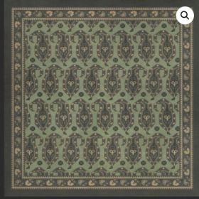 Persian Bazaar Kintala Dariav (Option: Blue,Gray, size: 36x36)