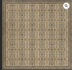 Persian Bazaar Hamadan Babayani (Option: Tan,Brown, size: 120x120)