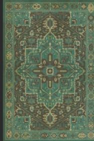 Persian Bazaar Camelot the Holy Grail (Option: Blue, Aged Black, size: 24x36)