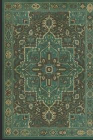 Persian Bazaar Camelot the Holy Grail (Option: Blue, Aged Black, size: 38x56)