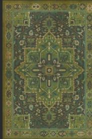 Persian Bazaar Camelot the Green Knight (Option: Green, Aged Black, size: 20x30)