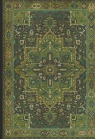 Persian Bazaar Camelot the Green Knight (Option: Green, Aged Black, size: 96x140)