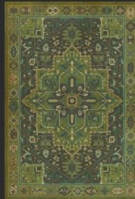 Persian Bazaar Camelot the Green Knight (Option: Green, Aged Black, size: 38x56)