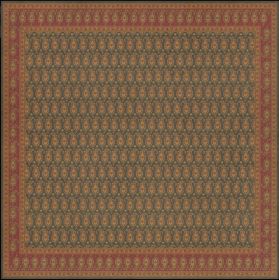 Persian Bazaar  Kintala  Lolo (Option: Orange,Red, size: 120x120)