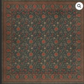 Persian Bazaar Samarkand Anora (Option: Blue,Red, size: 120x120)