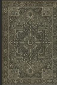 Persian Bazaar Camelot the Black Knight (Option: Aged Black, Gray, size: 96x140)