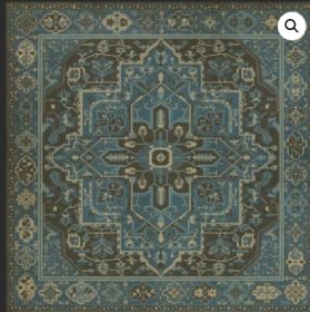 Persian Bazaar Camelot Merlin (Option: Blue, Aged Black, size: 120x120)