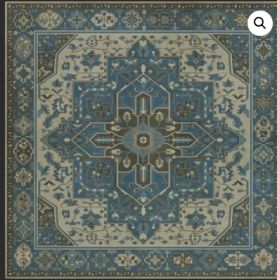 Persian Bazaar Camelot Lancelot (Option: Blue, Aged Black, size: 120x120)