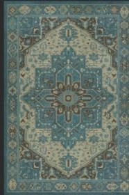 Persian Bazaar Camelot Lancelot (Option: Blue, Aged Black, size: 52x76)