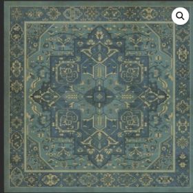 Persian Bazaar Camelot Gwydion (Option: Blue,, size: 120x120)