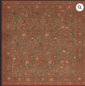 Williamsburg – Antique Floral – Coronation (Option: , size: 120x120)