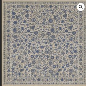 Williamsburg – Antique Floral – A Solemn Soul (Option: , size: 120x120)