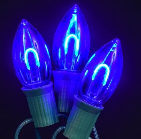 LED C9  Bulb Classic Filament (Option: Blue)