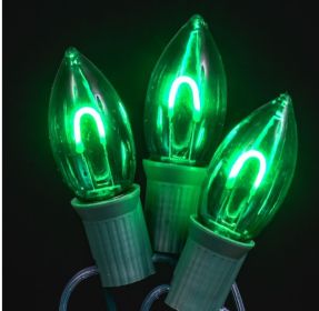 LED C9  Bulb Classic Filament (Option: Green)