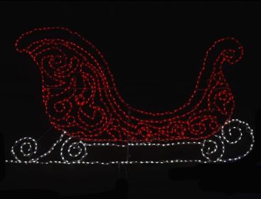 Fancy Sleigh (Option: Red/White)