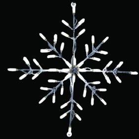 LED 18" Snowflake (Option: White)