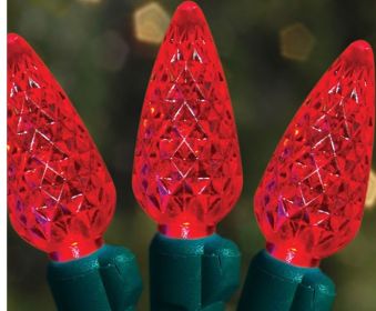 70's LED Strawberries (35ft) (Option: Red)