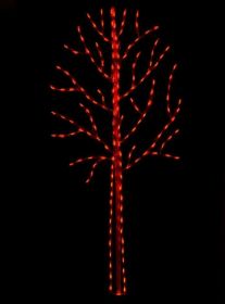 LED Halloween Tree (Option: Orange)