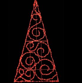 LED Deco 72" Tree (Option: Red)