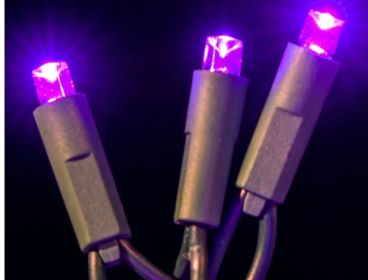 LED Concave Light Set, 4" Spacing Two Wire (Option: Purple)