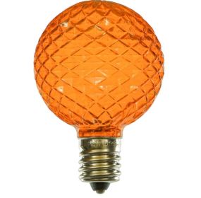 LED G50 Bulb (Option: Orange)