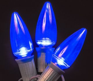 LED C9 Smooth Bulb (Option: Blue)