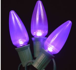 LED C9 Smooth Bulb (Option: Purple)