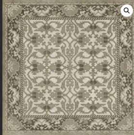 Williamsburg Lotto Ushak If You Show Patience (Option: , size: 72x72)