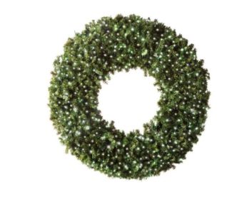 LED 60" Wreath Concave (Option: Warm White)