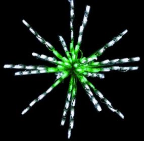 LED 24" Starburst (Option: Green/White)