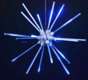 LED 24" Animated Starburst (Option: Blue)