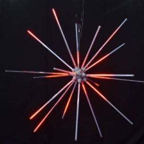 LED 48" Animated Starburst (Option: Red)